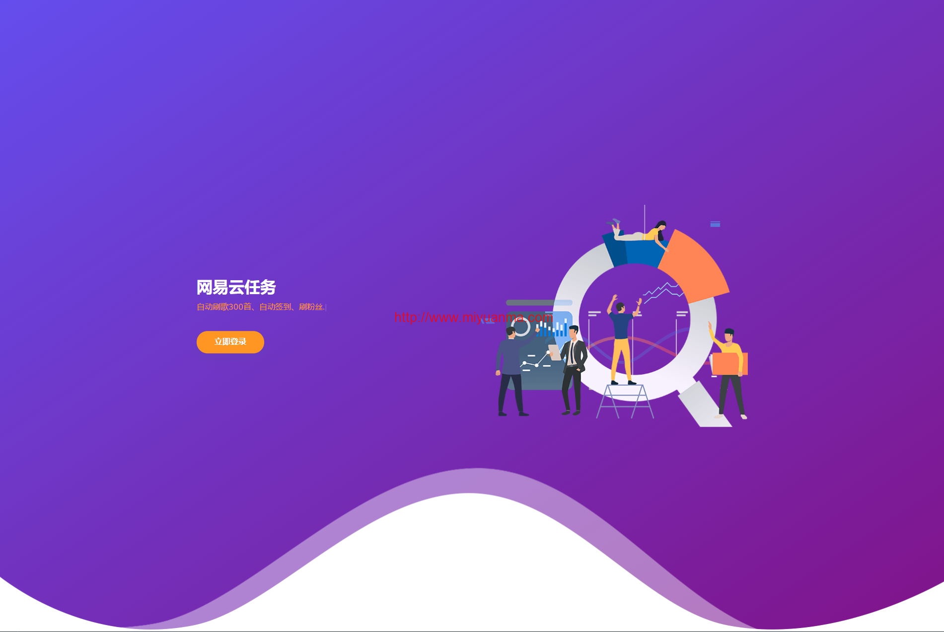 2022最新网易云代挂源码/每天300首左右-觅源码网
