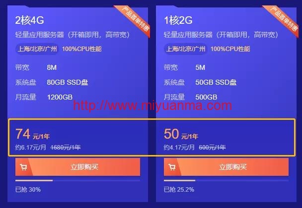 腾讯云轻量服务器流量用完了怎么办，会欠费吗？-觅源码网