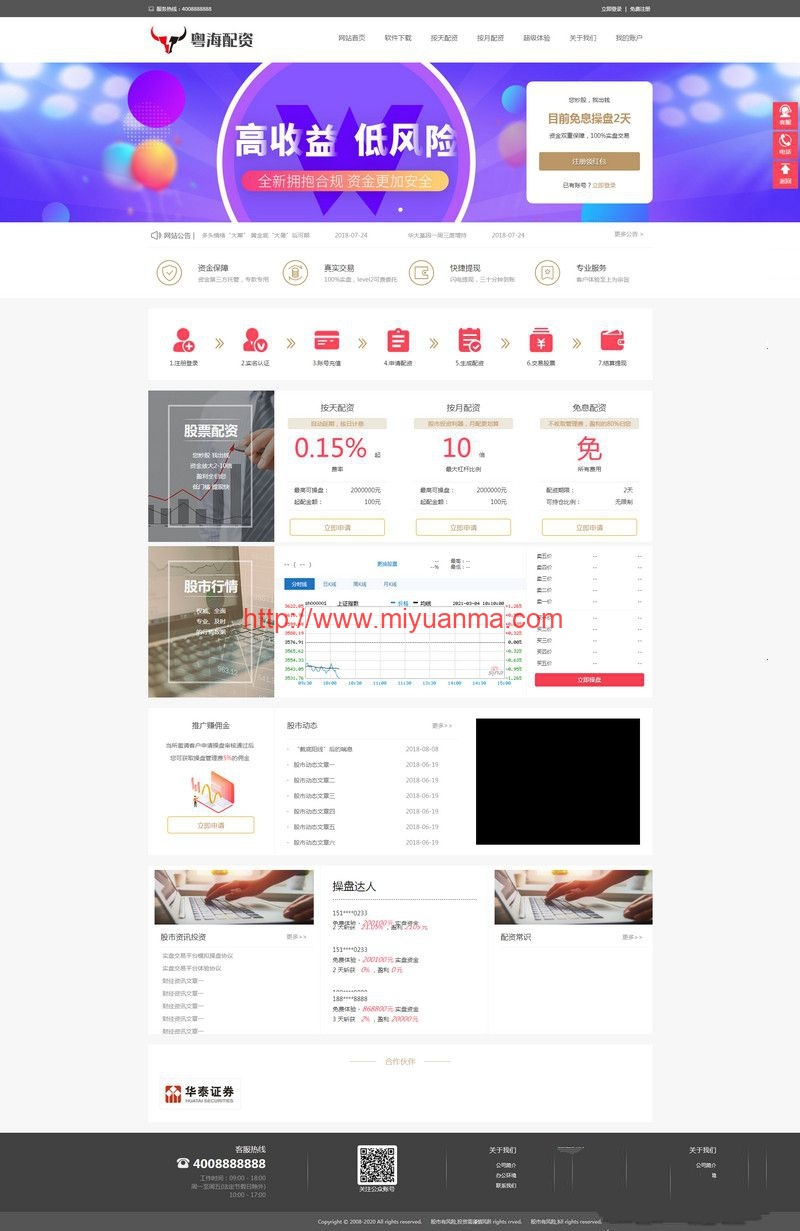图片[2]-价值2000元完整版策略A股，点买点卖股票配资系统，按天/周/月模式，可封包APP完整源码-觅源码网