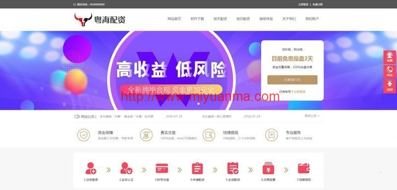 价值2000元完整版策略A股，点买点卖股票配资系统，按天/周/月模式，可封包APP完整源码-觅源码网