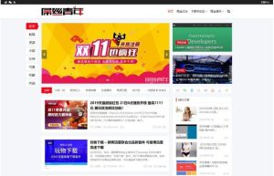 个人网站源码/LIiu-One主题/仿屌丝青年网主题/WordPress主题二次开发-觅源码网