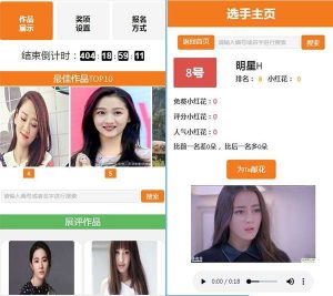 响应式投票评选系统V3.2.1-礼物献花版（支持微信）-觅源码网