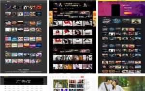 10套苹果CMS模板打包下载/苹果CMS视频影视网站源码下载-觅源码网