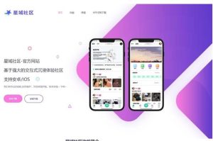 2023年大气精美的网站APP官网源码，好看实用-觅源码网